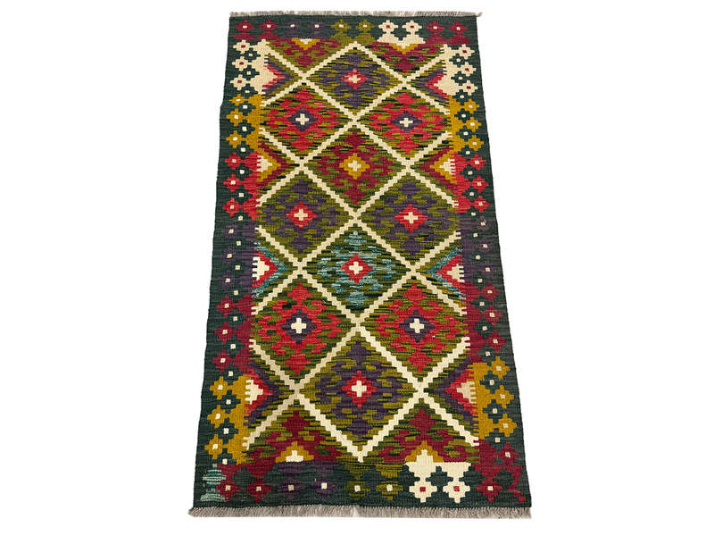 Gorgeous Afghan Maimana Kilim Rug 176 x 96 CM