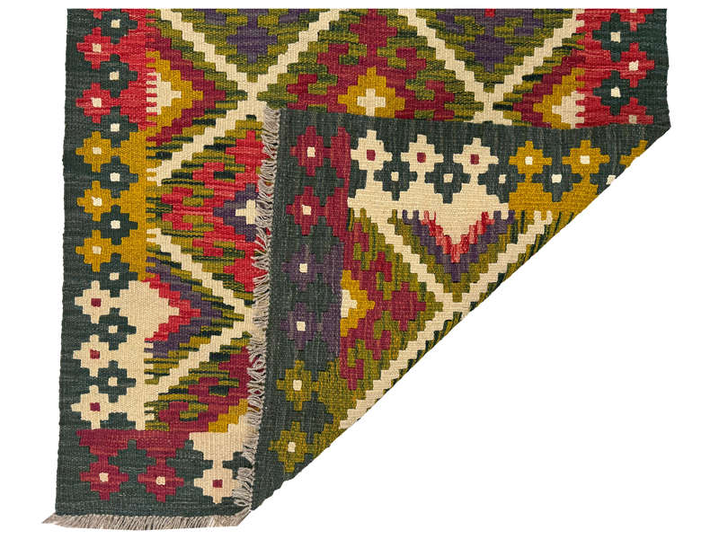Gorgeous Afghan Maimana Kilim Rug 176 x 96 CM