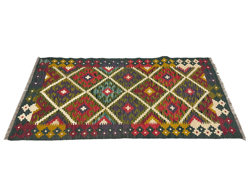 Gorgeous Afghan Maimana Kilim Rug 176 x 96 CM