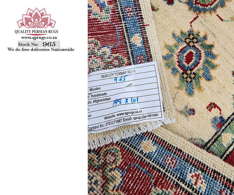 Beautiful Afghan Ariana Carpet 148 X 101 CM