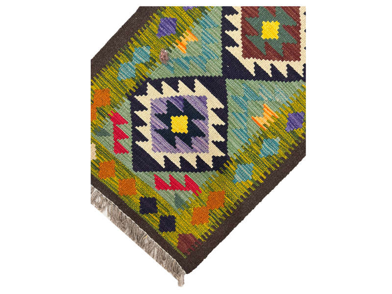 Stunning Afghan Maimana Kilim Runner 205 x 61 CM