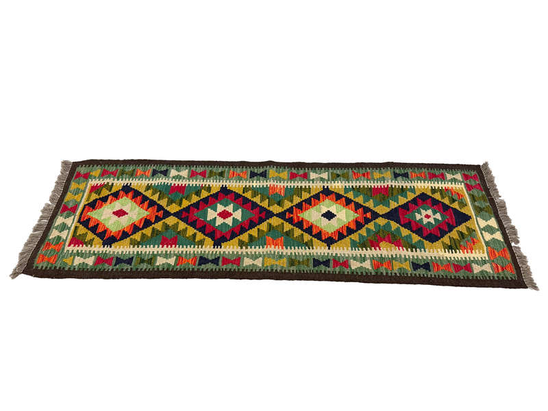 Beautiful Afghan Maimana Kilim Runner 189 x 63 CM