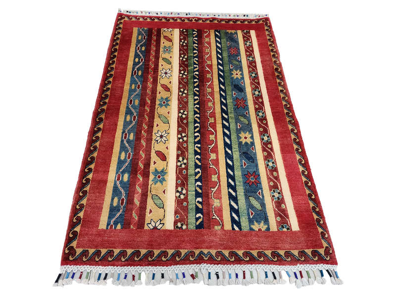 Gorgeous Afghan Ariana Carpet 165 X 106 CM