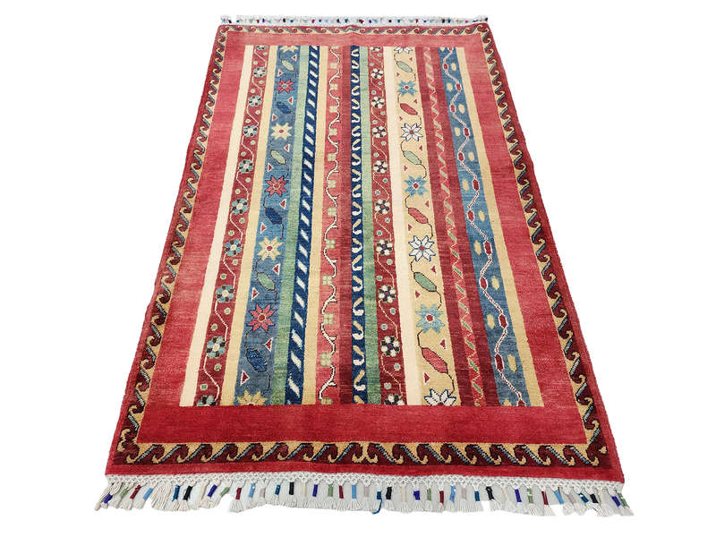 Gorgeous Afghan Ariana Carpet 165 X 106 CM