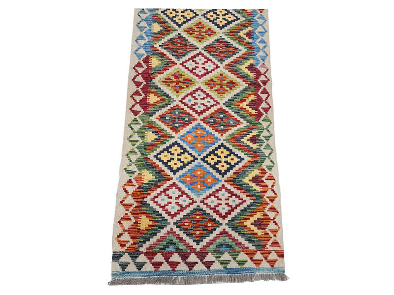 Beautiful Afghan Choubi Kilim Runner 191 x 73 CM