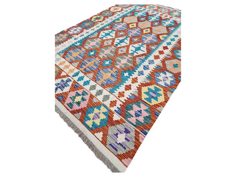 Gorgeous Afghan Choubi kilim 242 x 176 CM