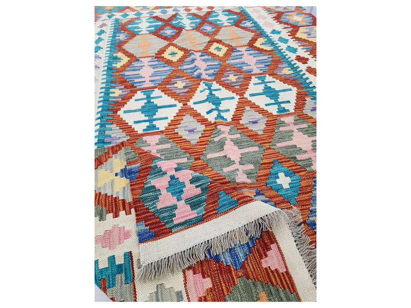 Gorgeous Afghan Choubi kilim 242 x 176 CM