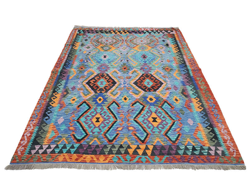 Gorgeous Afghan Handmade Choubi Kilim 295 X 207 CM