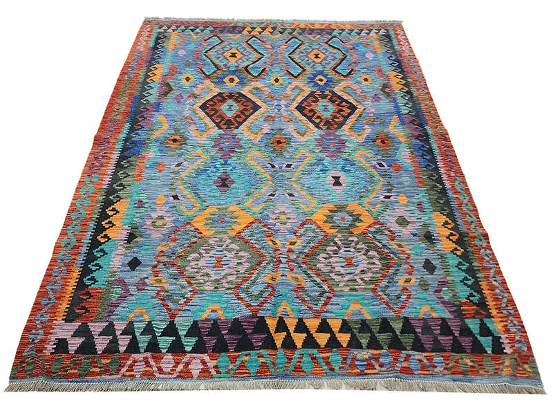 Gorgeous Afghan Handmade Choubi Kilim 295 X 207 CM