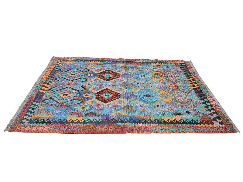 Gorgeous Afghan Handmade Choubi Kilim 295 X 207 CM