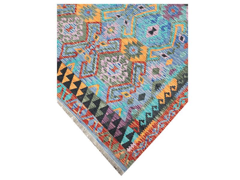 Gorgeous Afghan Handmade Choubi Kilim 295 X 207 CM