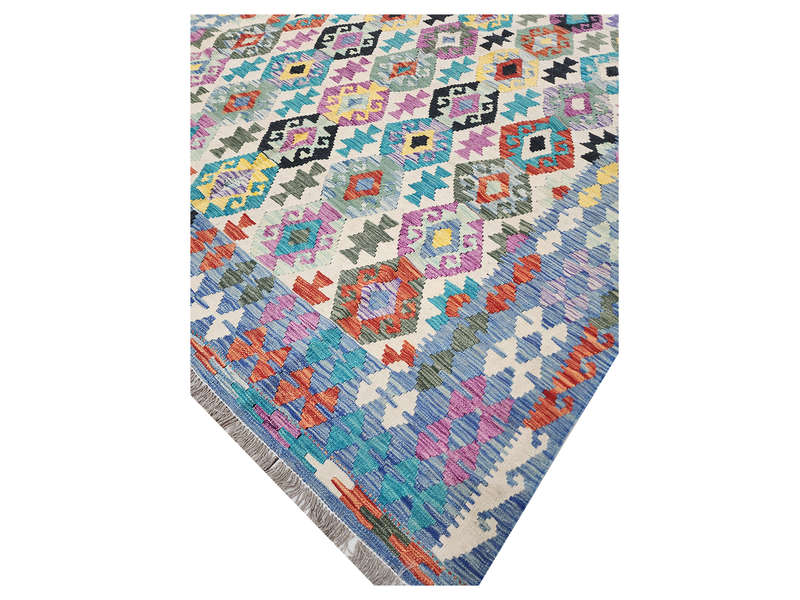 Beautiful Afghan Handmade Choubi Kilim 293 X 208 CM