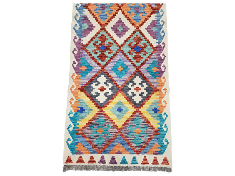 Fine Afghan Choubi Kilim Runner 203 x 70 CM