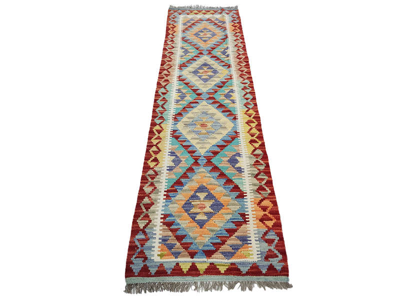 Gorgeous Afghan Choubi Kilim Runner 213 x 65 CM