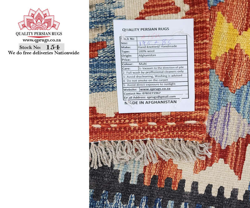 Beautiful Afghan Choubi Kilim Runner 195 x 85 CM