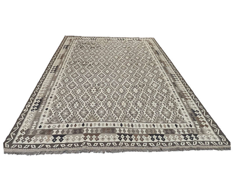 Incredible Afghan Natural kilim 378 x 320 CM