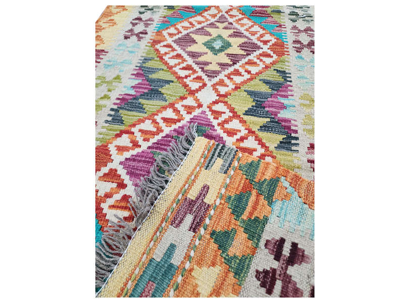 Gorgeous Afghan Choubi Kilim Runner 195 x 72 CM