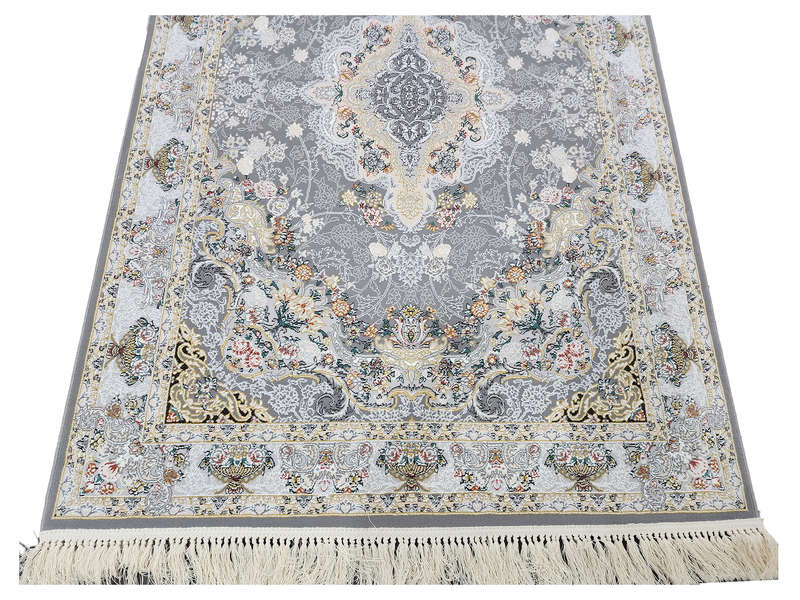 Fine Persian Gilan Grey Carpet 180 x 120 CM