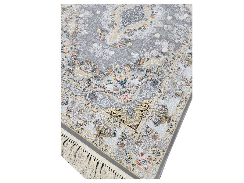 Fine Persian Gilan Grey Carpet 180 x 120 CM