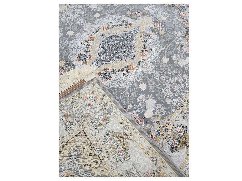 Fine Persian Gilan Grey Carpet 180 x 120 CM