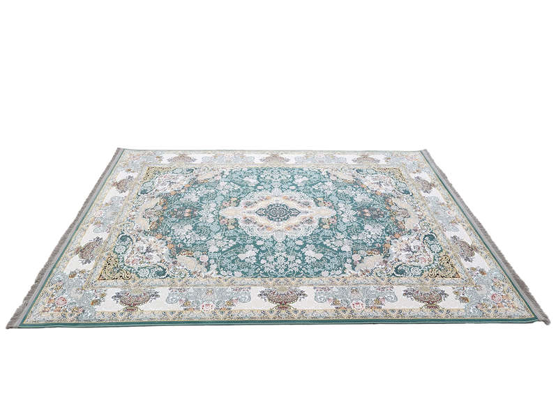 Stunning Persian Soft Green Carpet 225 x 150 CM