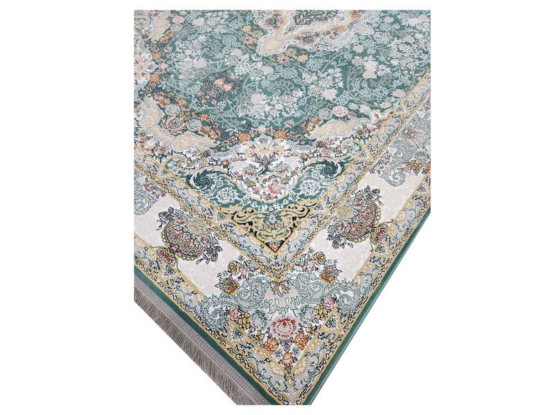 Stunning Persian Soft Green Carpet 225 x 150 CM