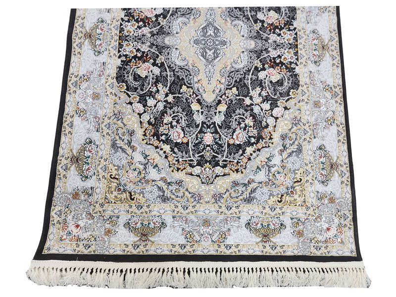 Beautiful Persian Gilan Grey Carpet 150 x 100 CM