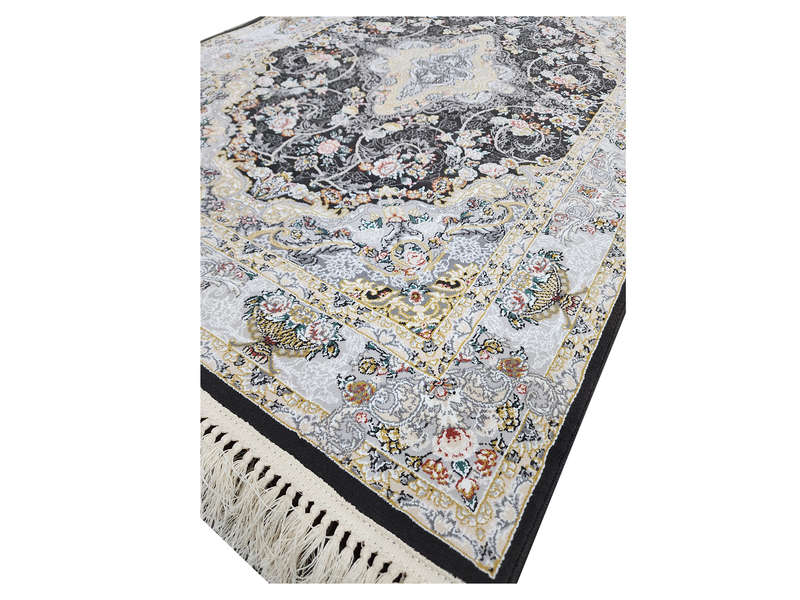 Beautiful Persian Gilan Grey Carpet 150 x 100 CM