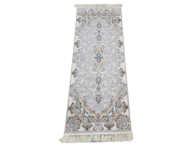 Stunning Persian Gilan Grey Runner 200 x 80 CM