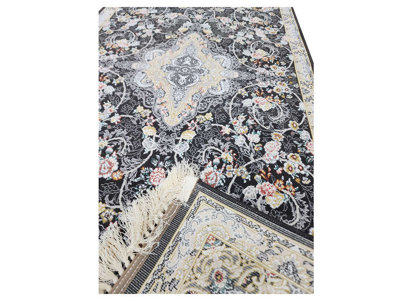 Beautiful Persian Gilan Black Runner 300 x 80 CM