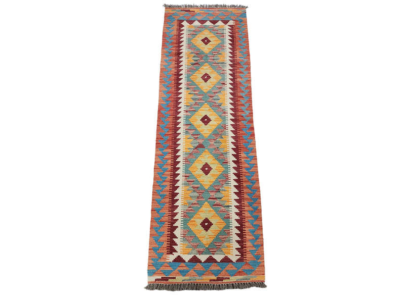 Gorgeous Afghan Choubi Kilim Runner 199 x 67 CM