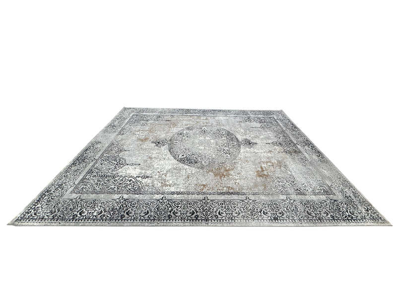 Top Quality Grey and Black Machine Made Carpet 400 X 300 CM