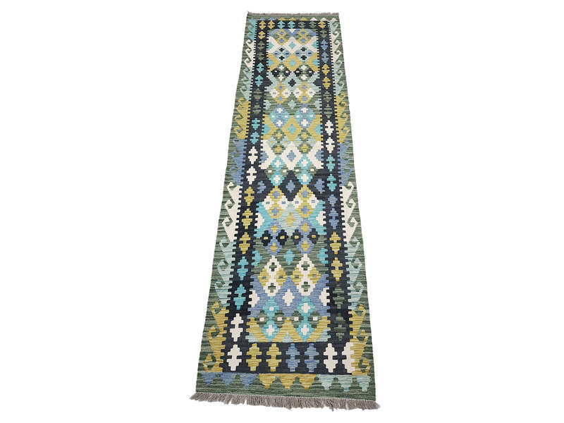 Rare Afghan Choubi Kilim Runner 294 x 84 CM