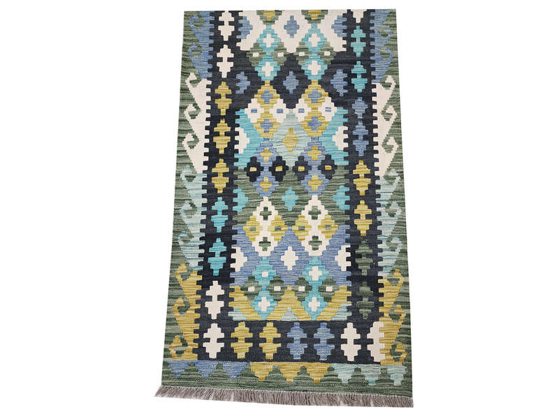 Rare Afghan Choubi Kilim Runner 294 x 84 CM