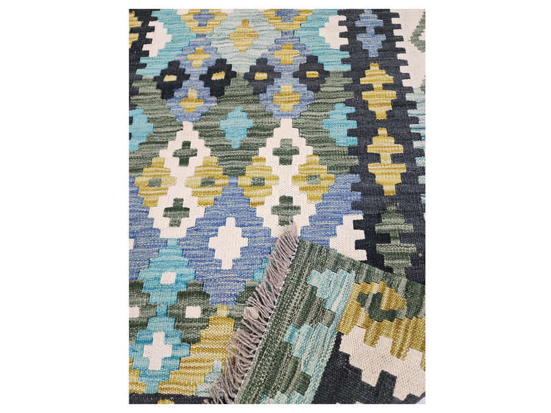 Rare Afghan Choubi Kilim Runner 294 x 84 CM