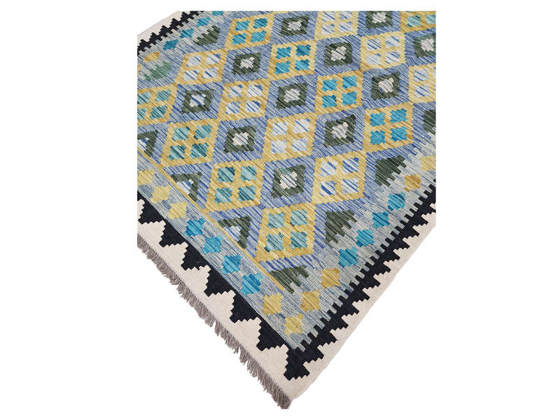 Rare Color Afghan Choubi Kilim 196 x 150 CM