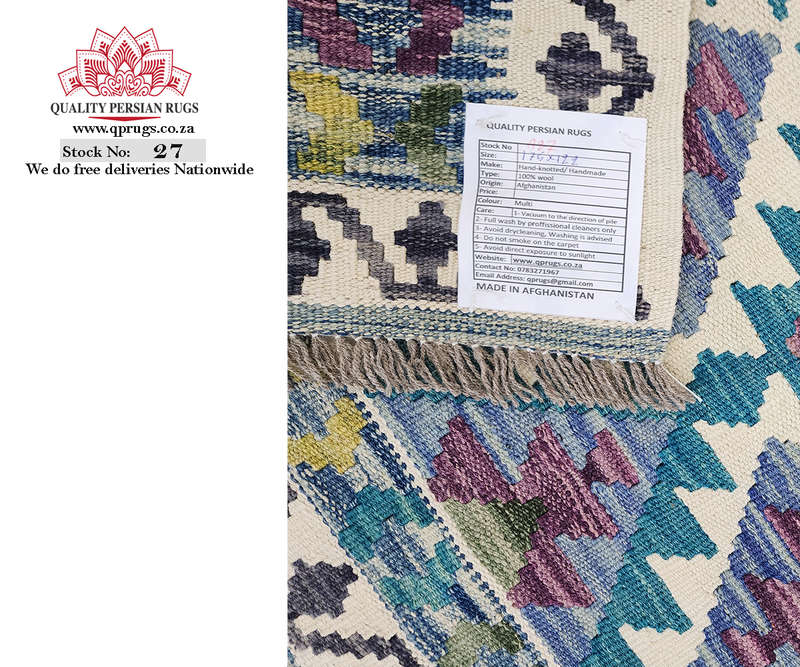 Incredible Afghan Choubi kilim 175 x 122 CM