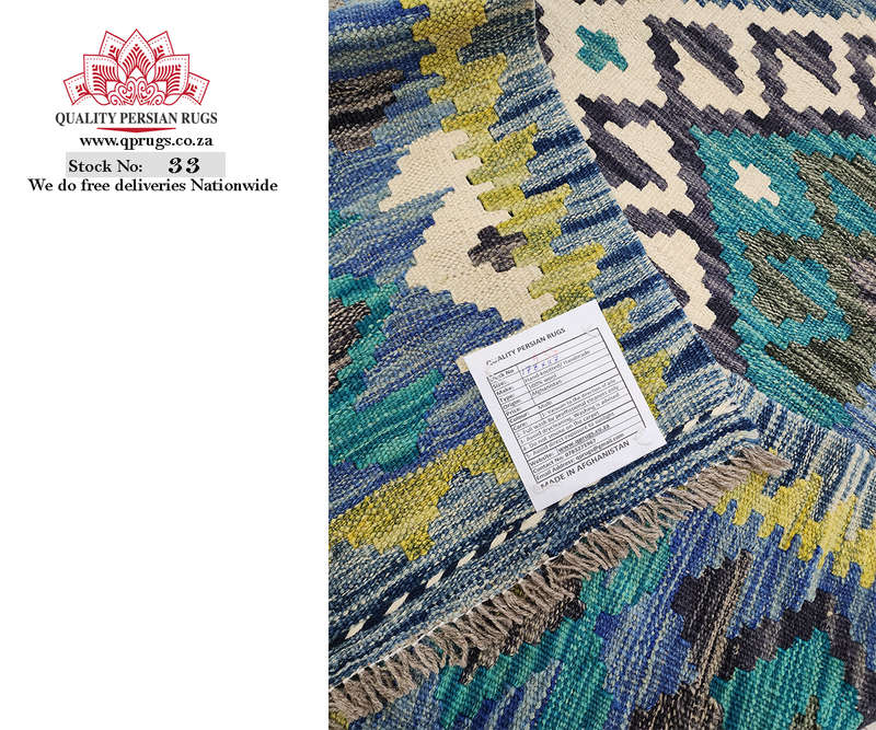 Incredible Afghan Choubi kilim 178 x 117 CM