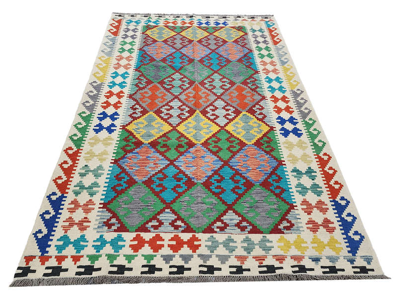 Stunning Afghan Choubi Kilim 258 x 164 CM