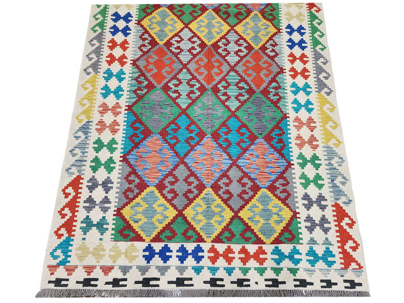 Stunning Afghan Choubi Kilim 258 x 164 CM
