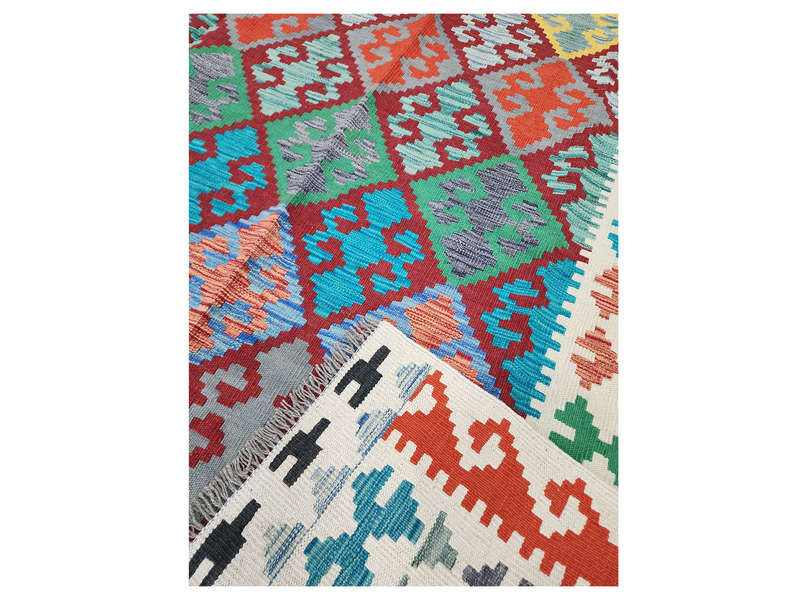 Stunning Afghan Choubi Kilim 258 x 164 CM