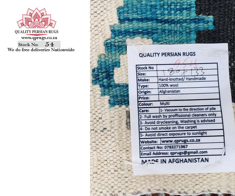 Gorgeous Afghan Choubi kilim 180 x 133 CM