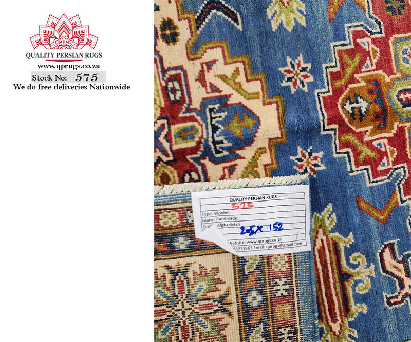 Beautiful Afghan Ariana Handmade Carpet 205 x 152 CM