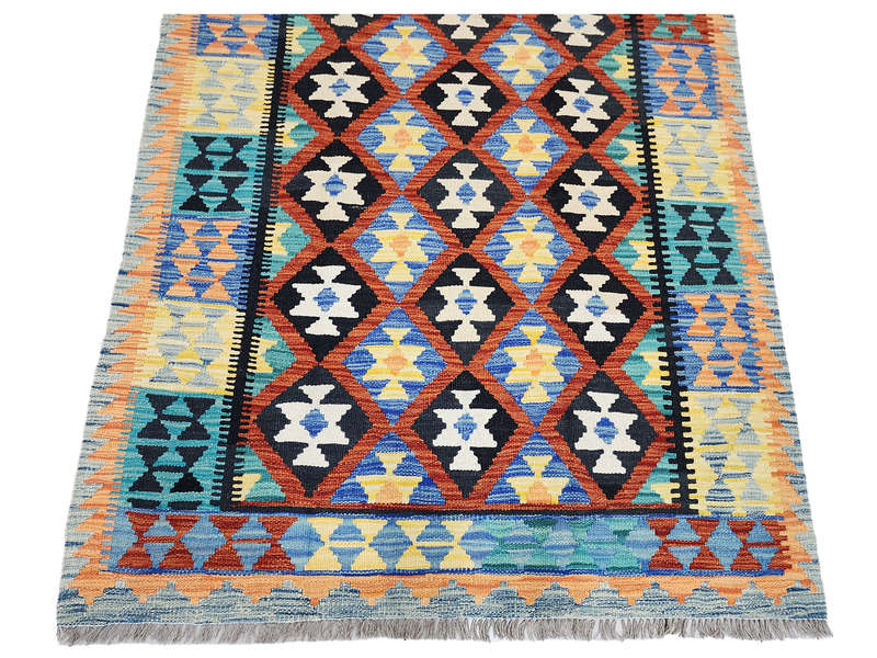 Fine Afghan Choubi kilim 174 x 129 CM