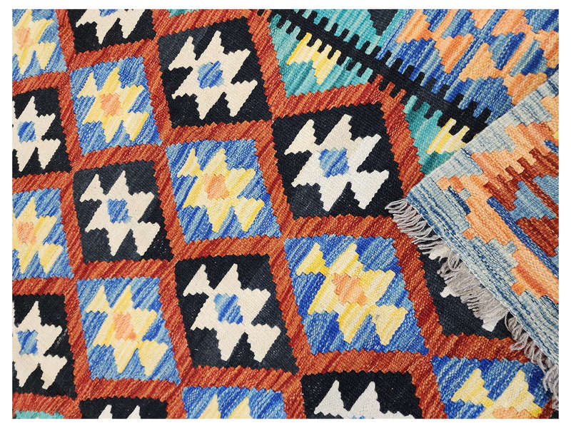 Fine Afghan Choubi kilim 174 x 129 CM