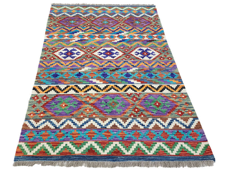 Gorgeous Afghan Choubi kilim 185 x 125 CM