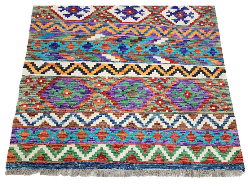 Gorgeous Afghan Choubi kilim 185 x 125 CM