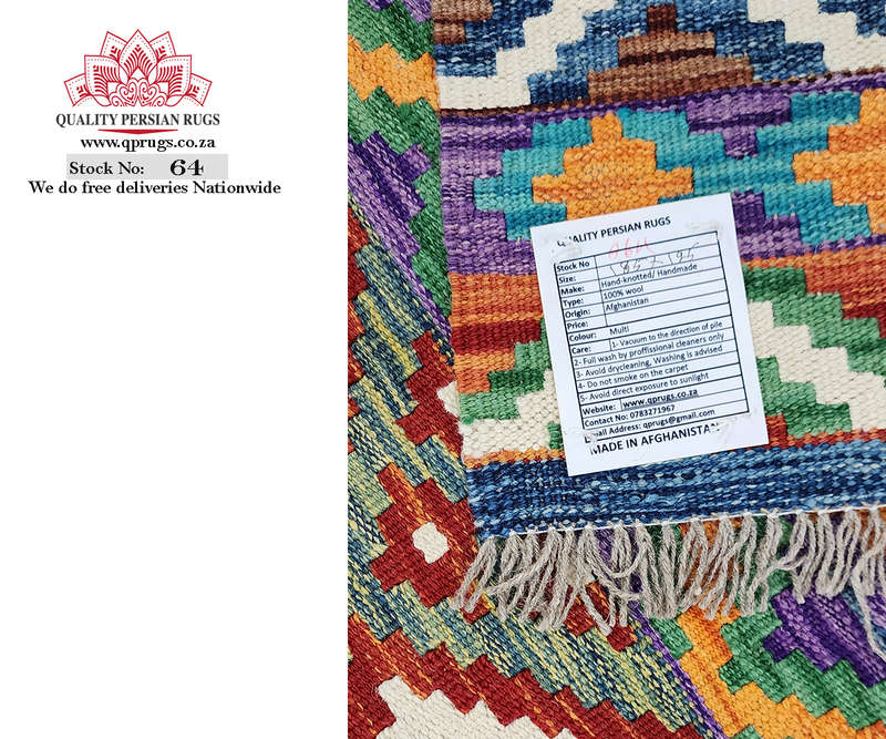 Gorgeous Afghan Choubi kilim 185 x 125 CM