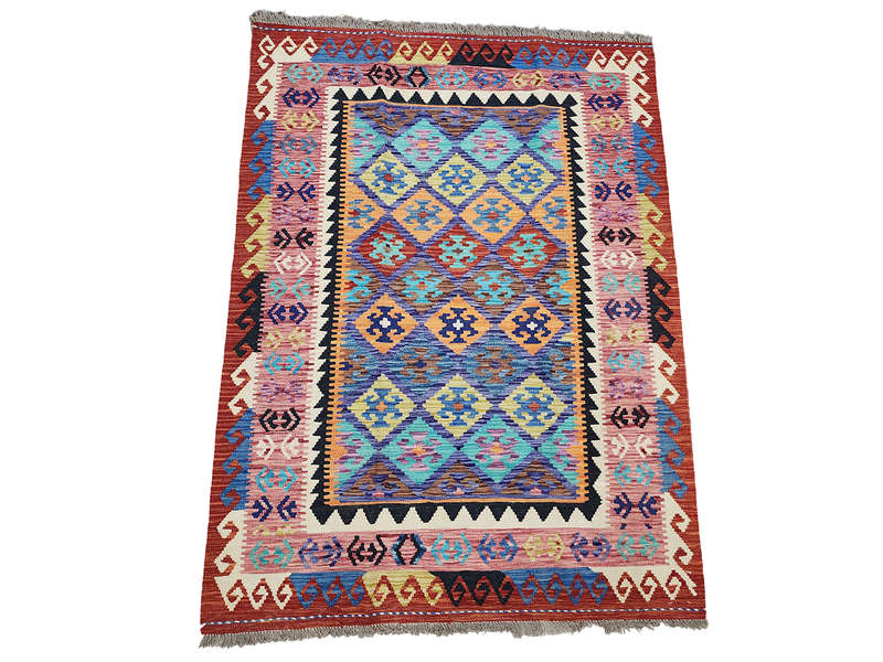 Incredible Afghan Choubi kilim 174 x 133 CM