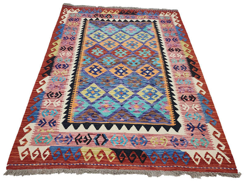 Incredible Afghan Choubi kilim 174 x 133 CM